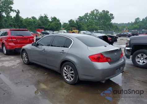 2007 Infiniti G35 из США, поврежденный, VIN JNKBV61F37M803287